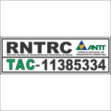 RNTRC - Registro nacional de transportadores rodoviários de cargas - TAC - 11385334